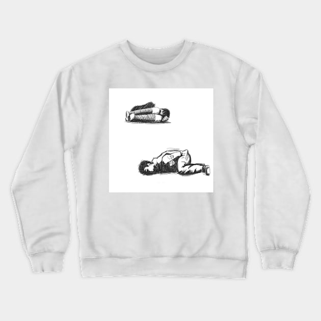 Klaus Hargreeves - Robert Sheehan - Umbrella Academy Crewneck Sweatshirt by brainbag